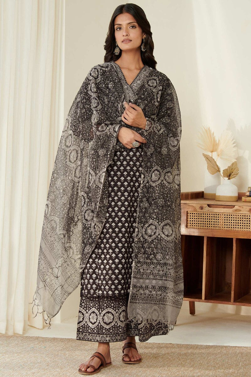 Sehra Fahima Bagru Kurta