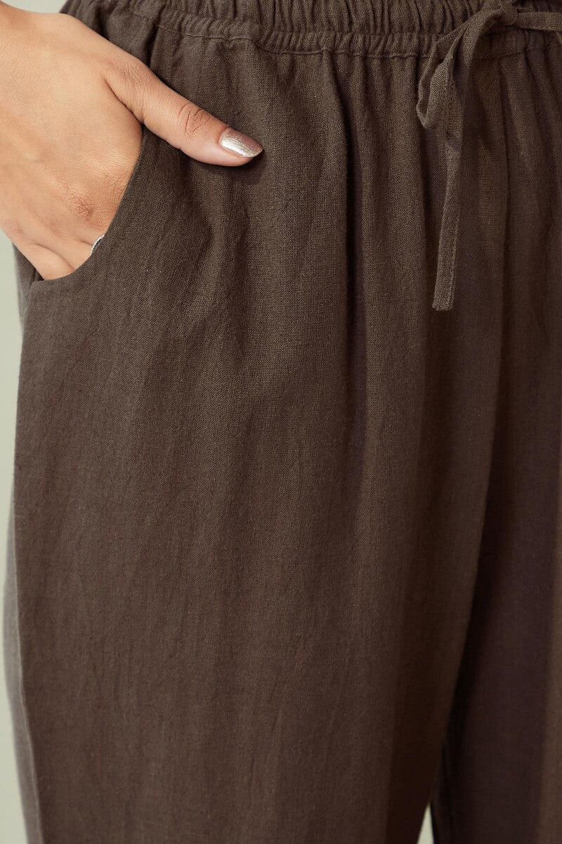 Roza Seher Brown Pants