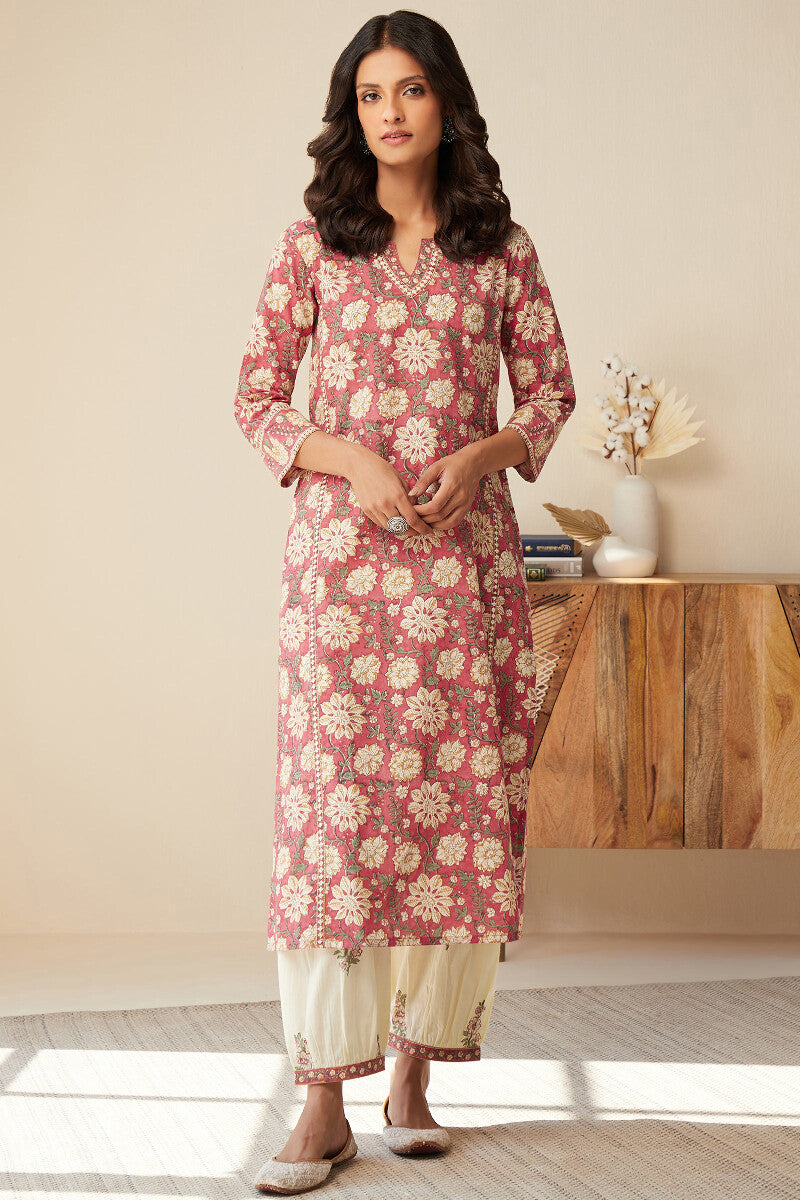 Gulshan Bagh Siya Sanganeri Kurta