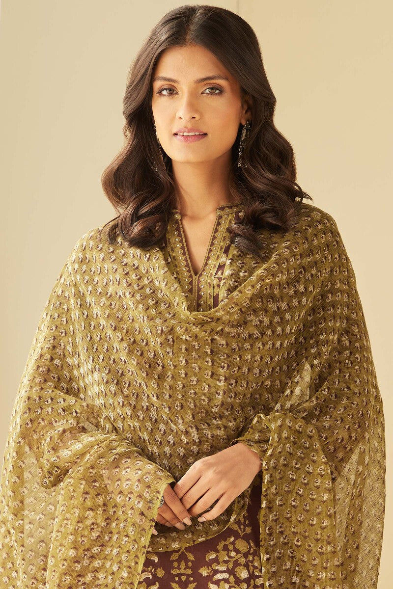 Sehra Zainab Bagru Dupatta