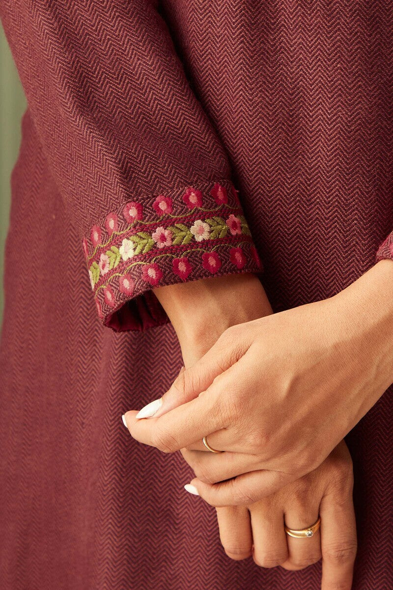 Naadirah Nafisa Faux Wool Kurta