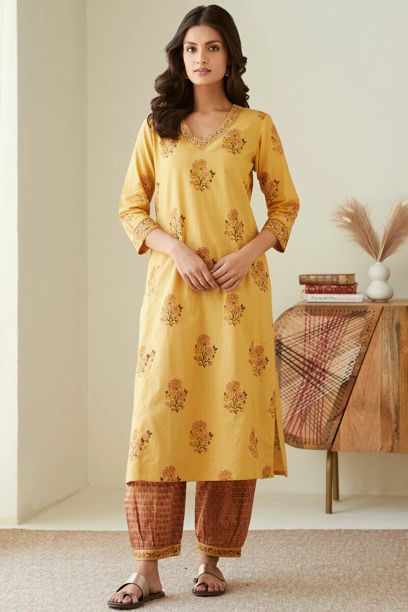 Rosheen Mahi Sanganeri Kurta