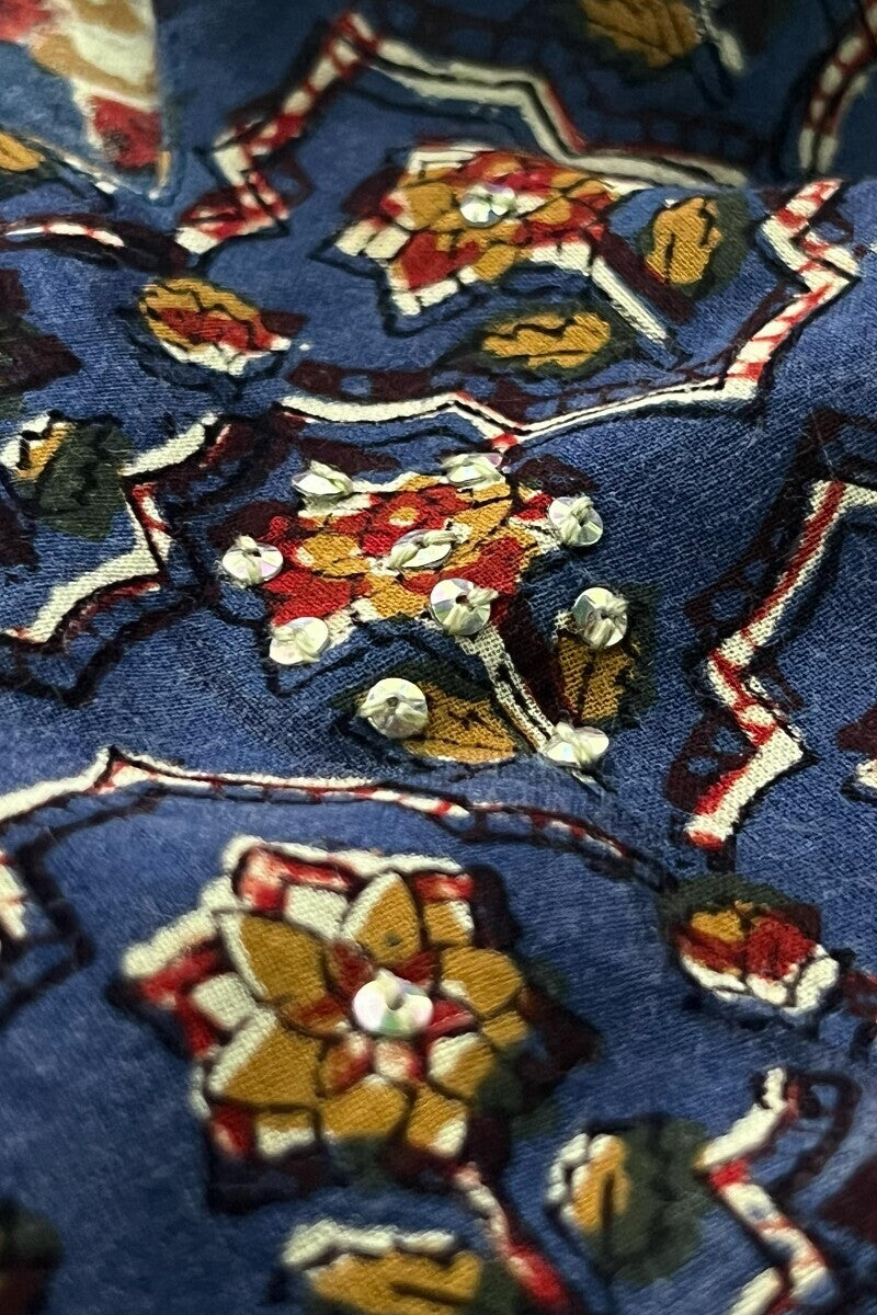 Sehra Kaira Bagru Kurta