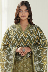 Sehra Farhat Dabu Chanderi Dupatta