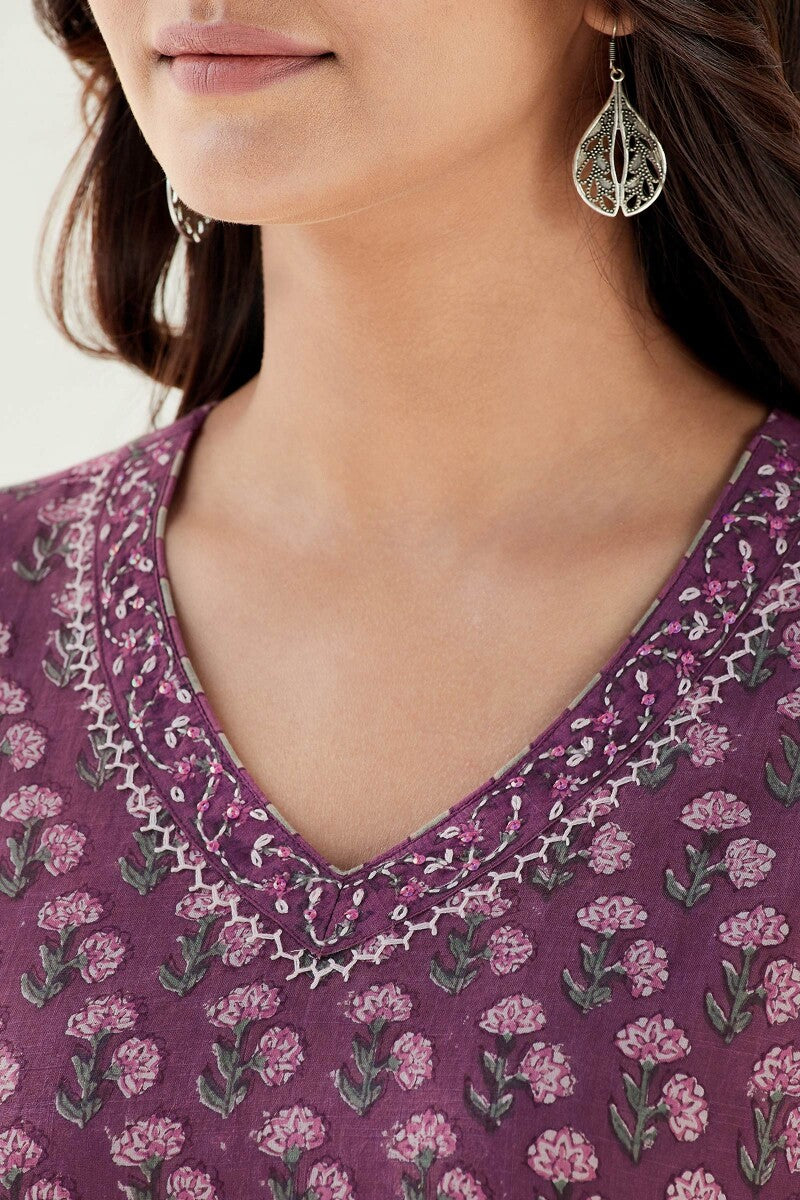 Nasrine Rabiah Sanganeri Kurta