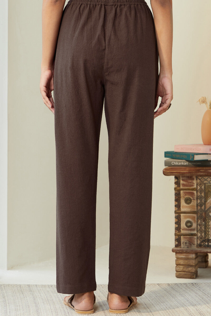 Roza Seher Brown Pants