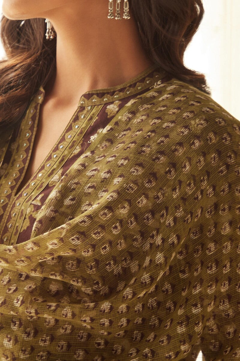 Sehra Zainab Bagru Dupatta