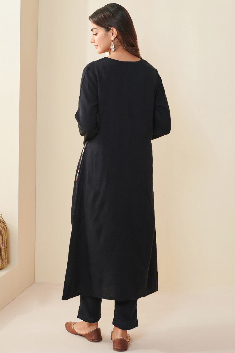 Naadirah Shirin Faux Wool Handloom Kurta