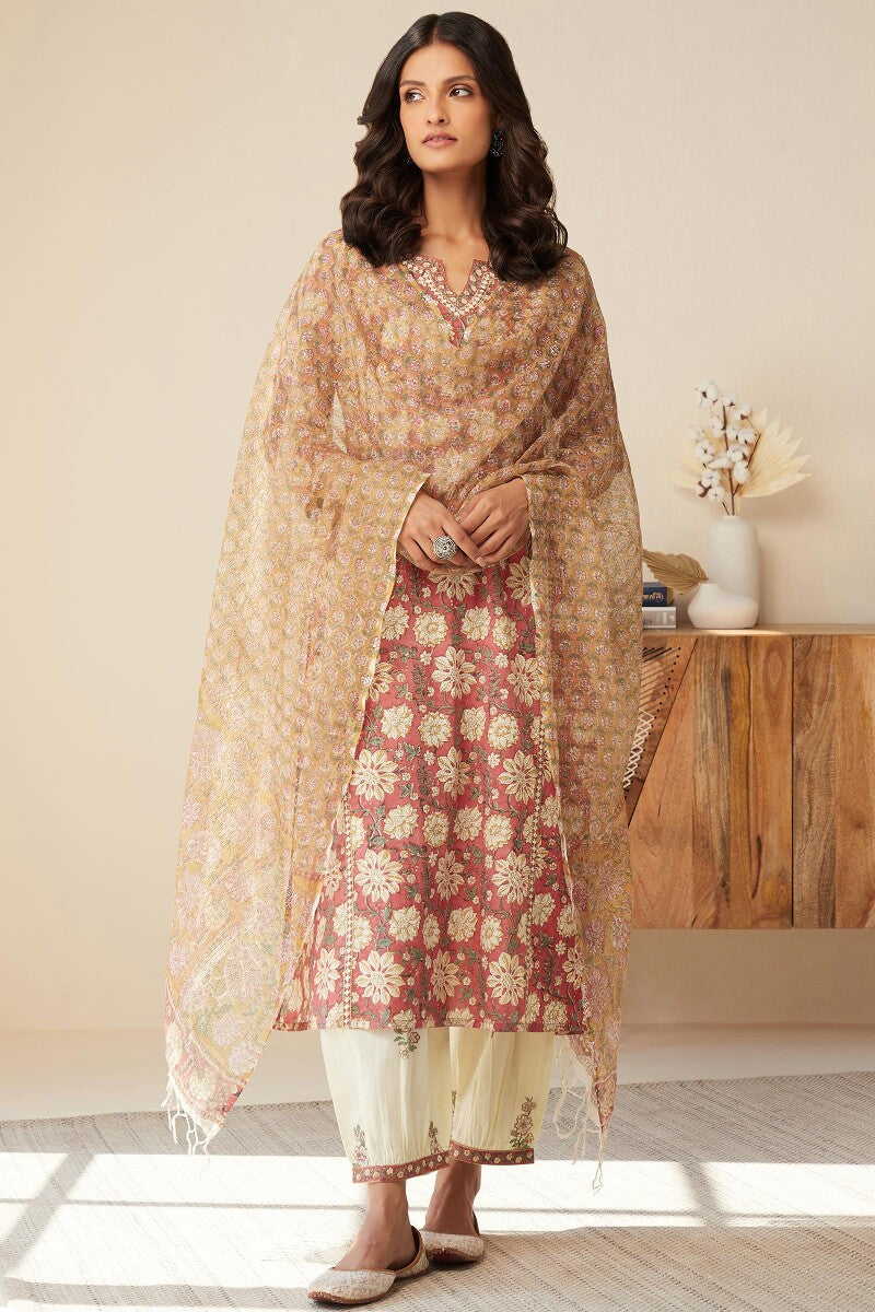 Gulshan Bagh Siya Sanganeri Izhaar Pants