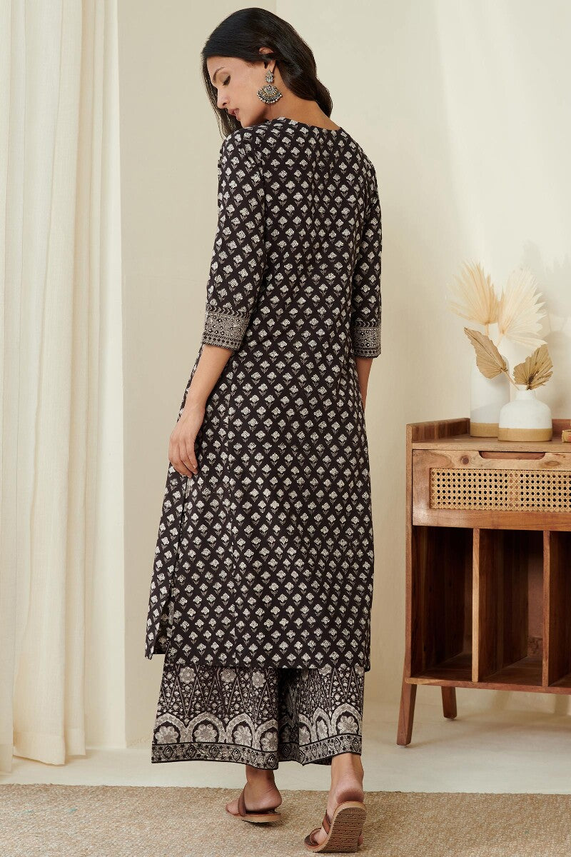 Sehra Fahima Bagru Kurta