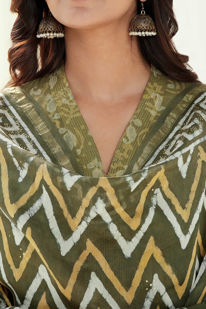 Sehra Farhat Dabu Chanderi Dupatta