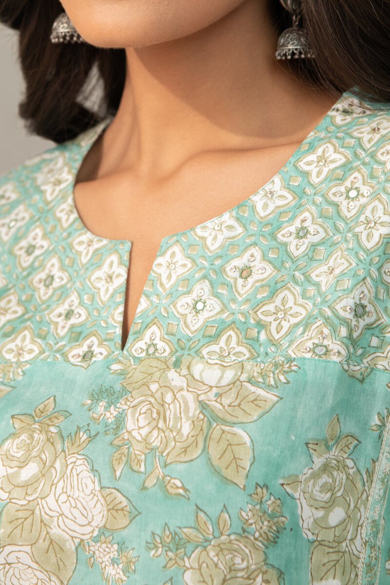 Gulshan Bagh Kiara Sanganeri Kurta