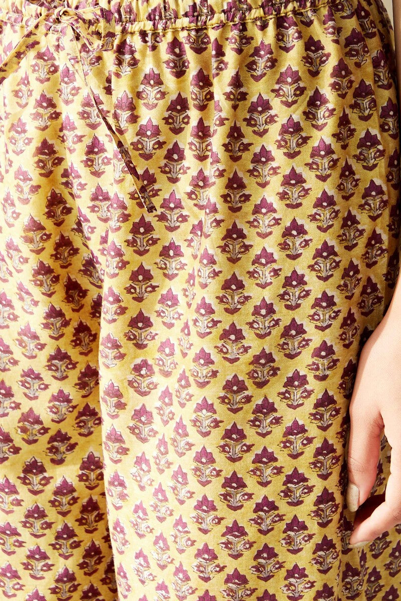 Mehrunissa Gulnaaz Chanderi Izhaar Pants