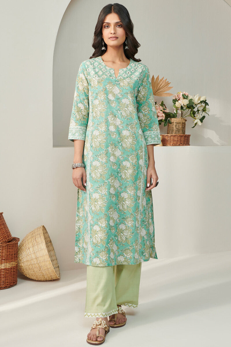 Gulshan Bagh Kiara Sanganeri Kurta