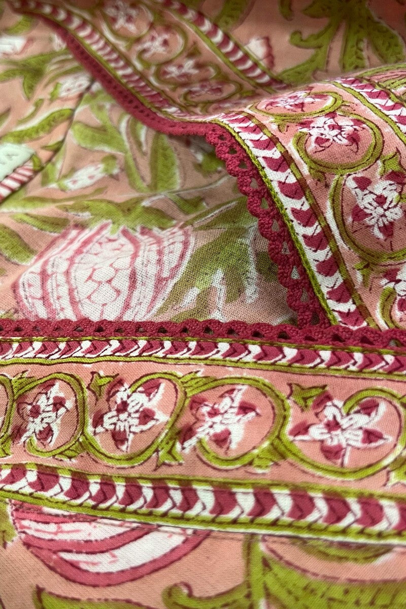 Gauhar Layla Pink Sanganeri Kurta