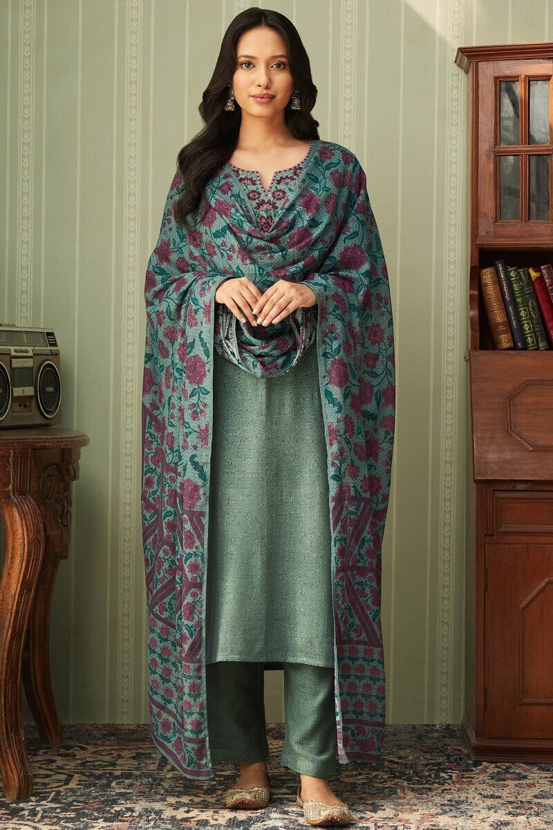 Naadirah Feriha Faux Wool Narrow Pants
