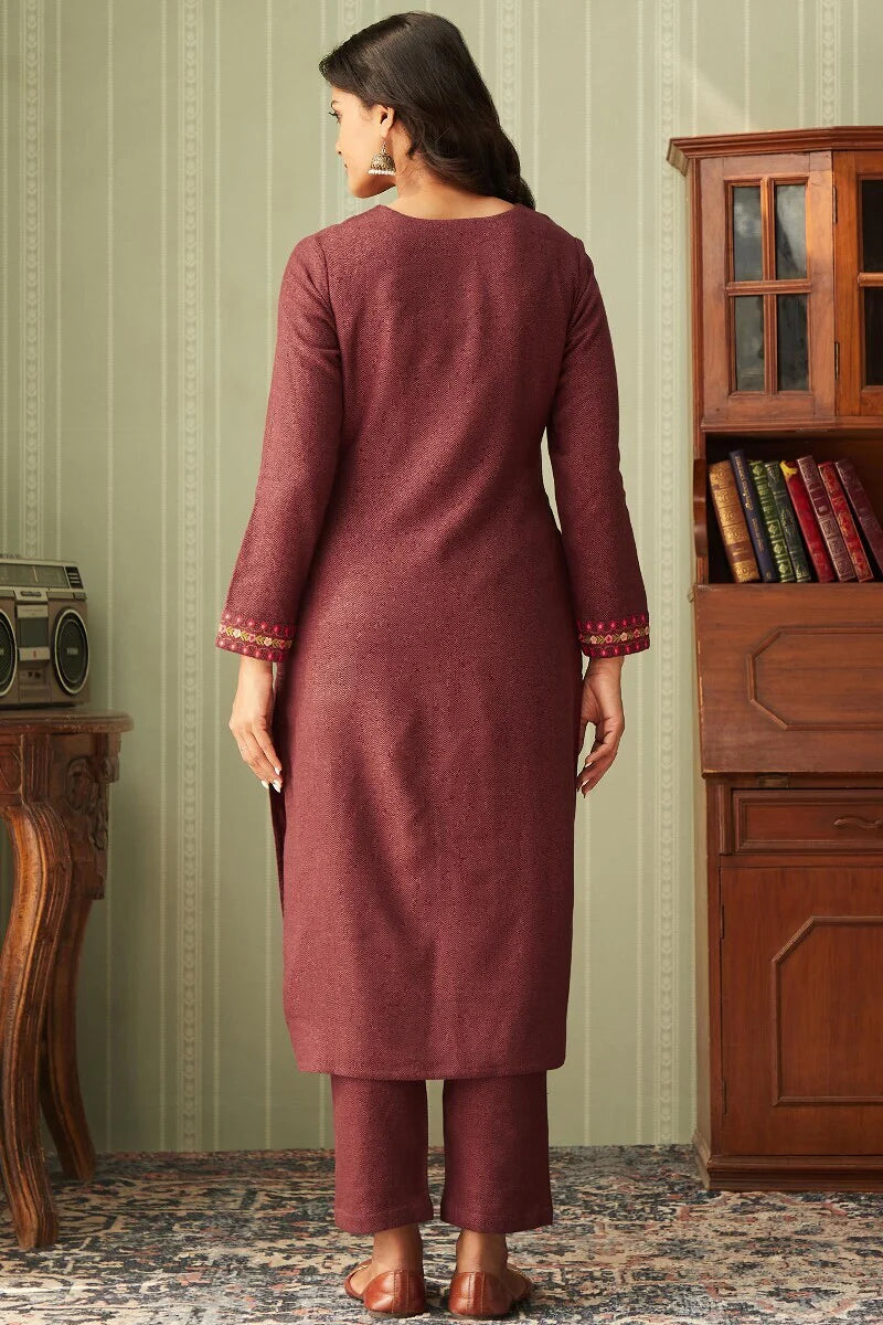 Naadirah Nafisa Faux Wool Kurta