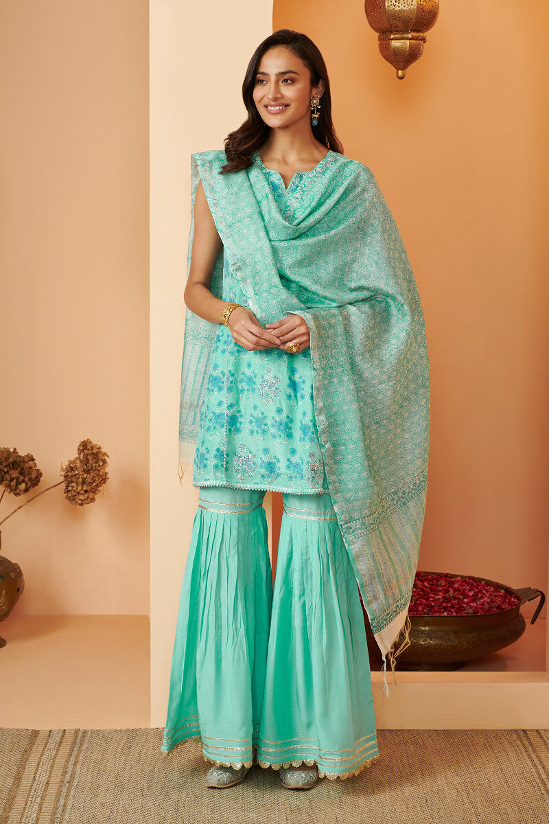 Shirin Afsana Sanganeri Chanderi Dupatta