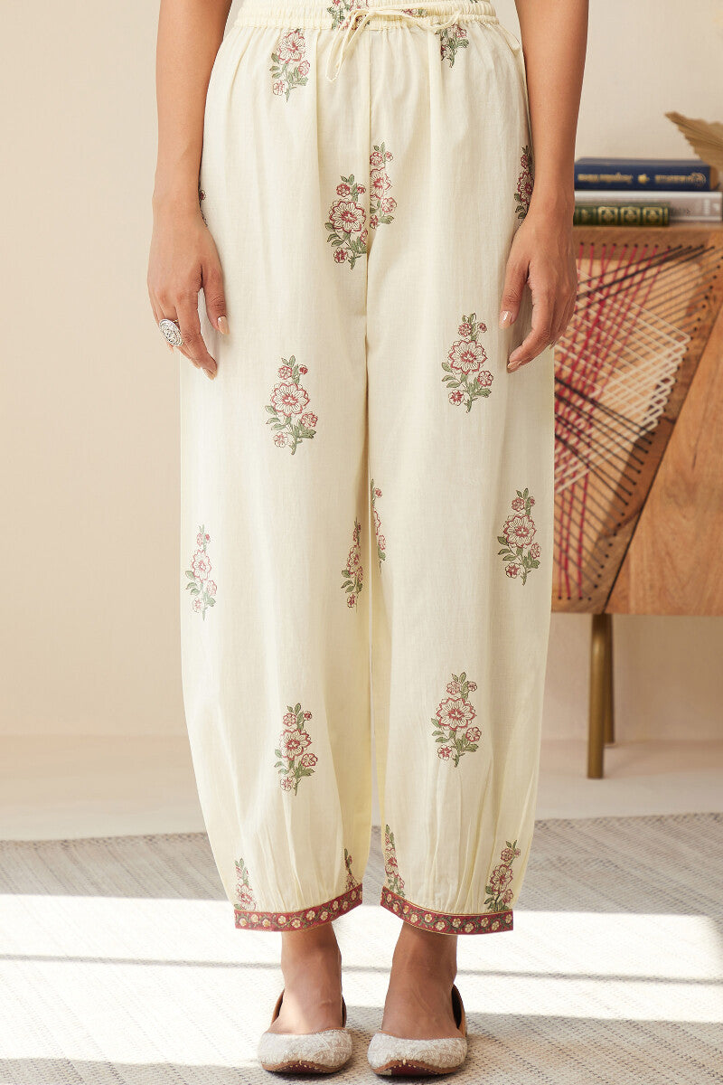 Gulshan Bagh Siya Sanganeri Izhaar Pants