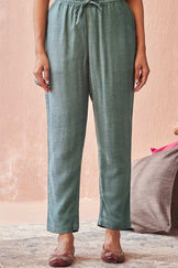 Naadirah Feriha Faux Wool Narrow Pants