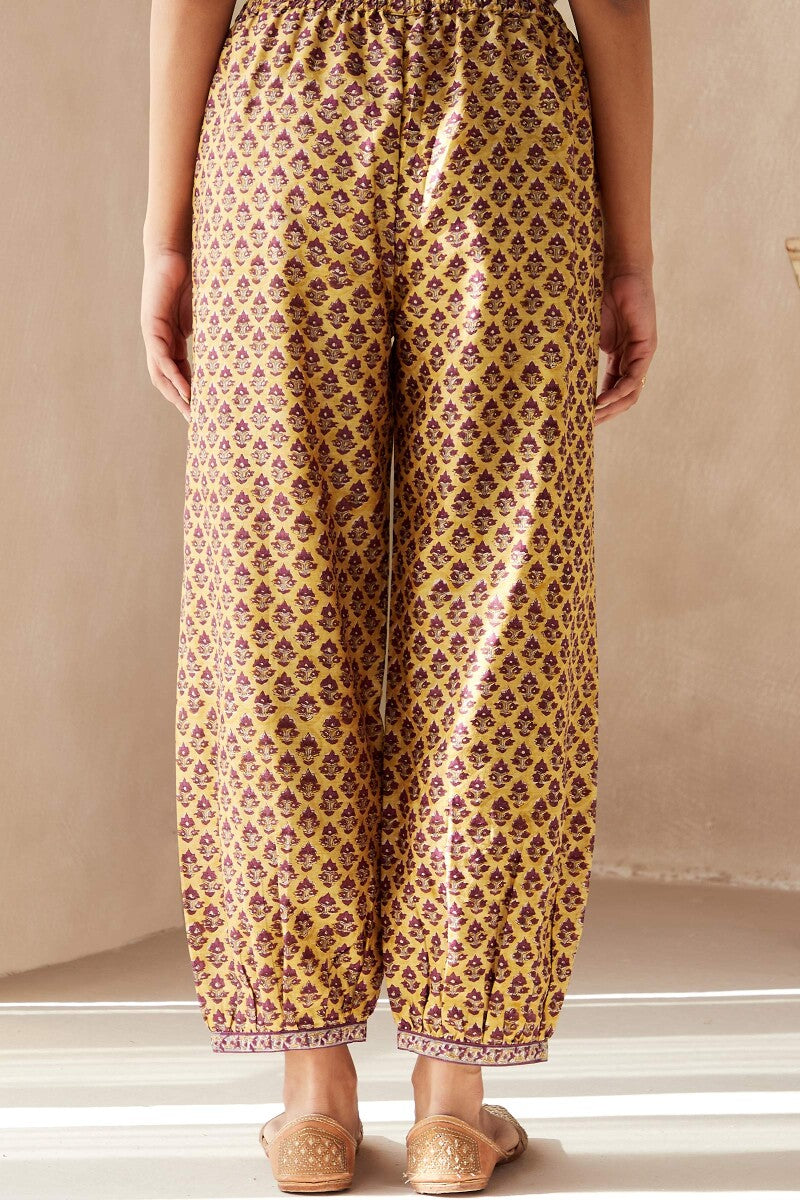Mehrunissa Gulnaaz Chanderi Izhaar Pants