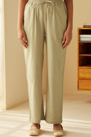 Roza Dahlia Beige Pants