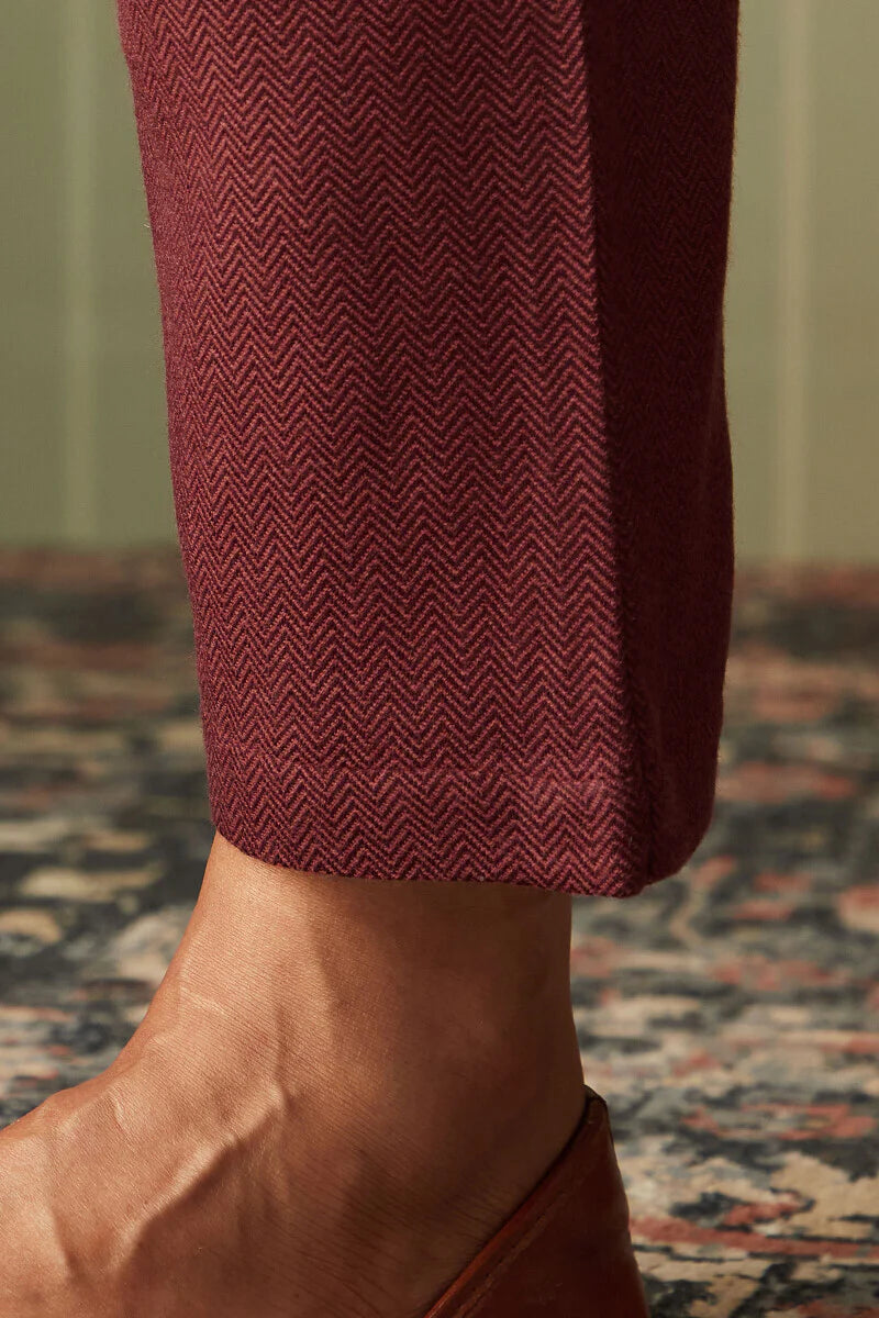 Naadirah Nafisa Faux Wool Narrow Pants