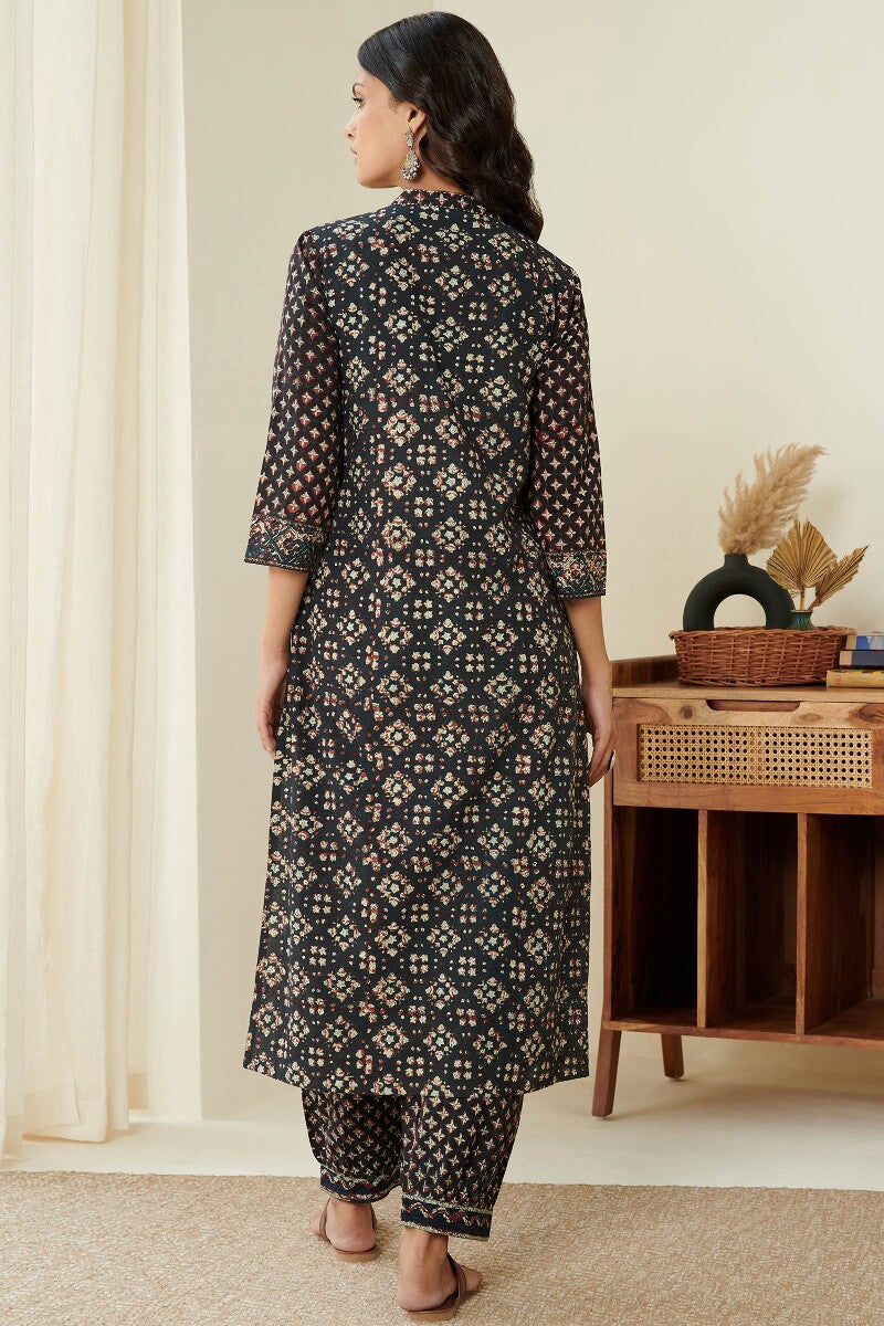 Sehra Zenia Bagru Kurta