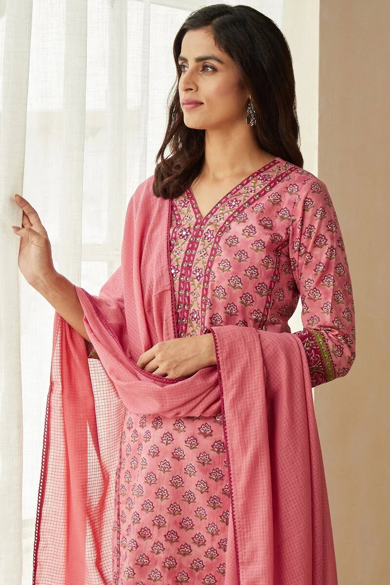 Rosheen Mehnaz Sanganeri Kurta