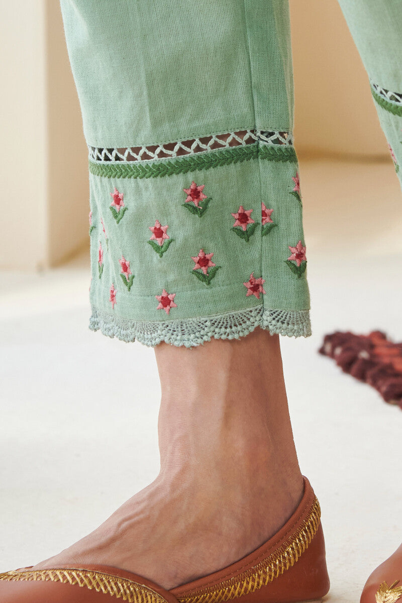 Gulbarg Faheema Handloom Narrow Pants