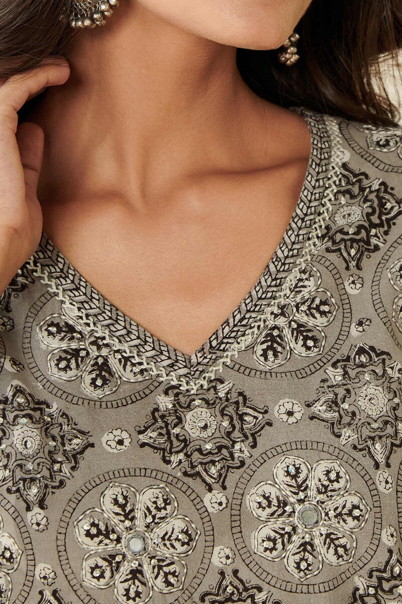 Sehra Maya Bagru Kurta