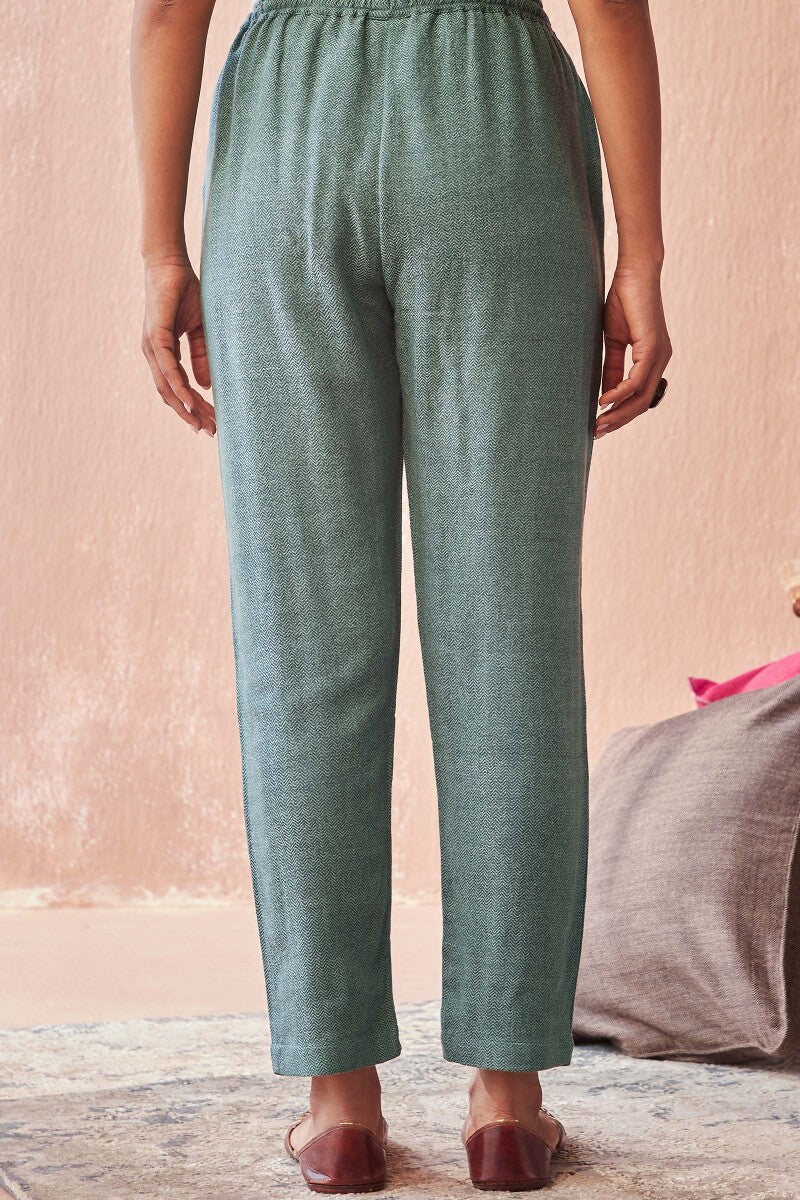 Naadirah Feriha Faux Wool Narrow Pants