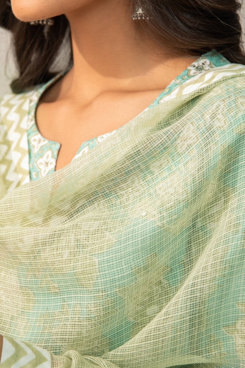 Gulshan Bagh Kiara Green Kota Dupatta