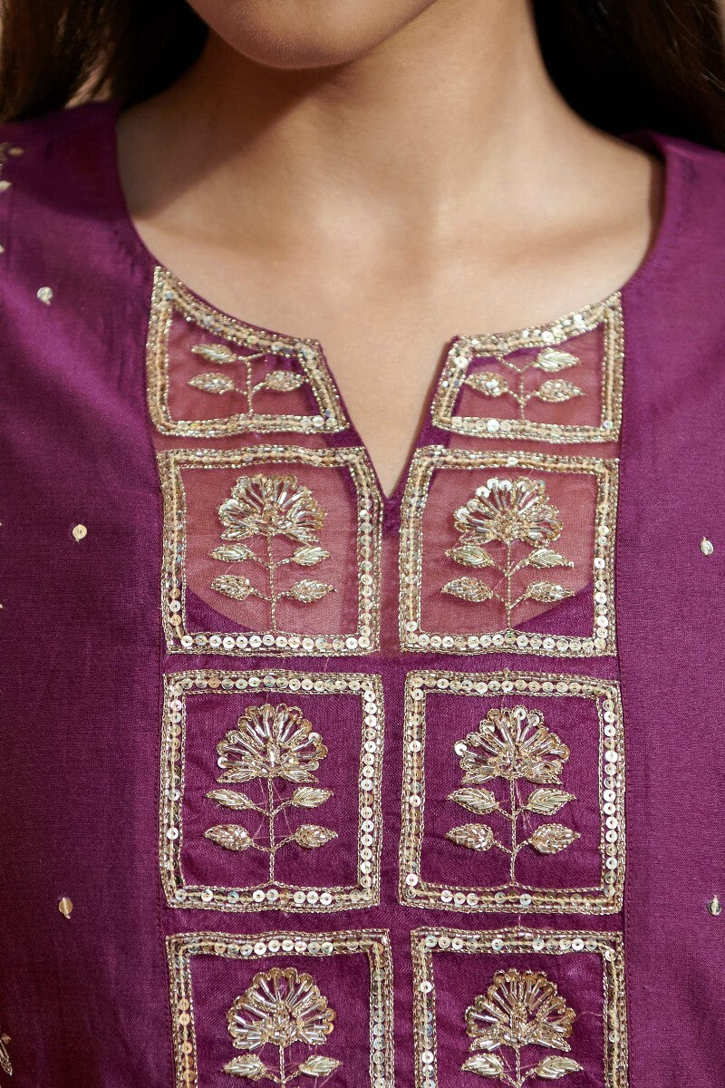 Shirin Suhana Chanderi Kurta