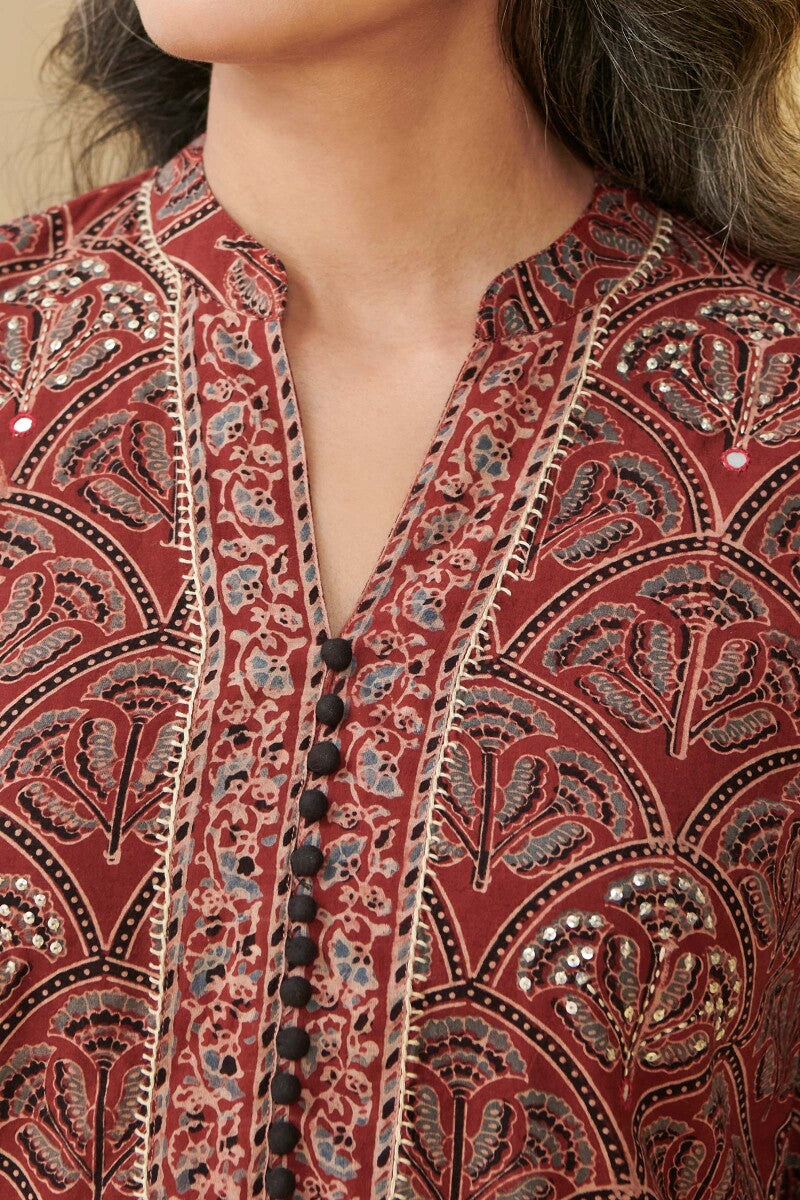 Sehra Samira Ajrak Kurta