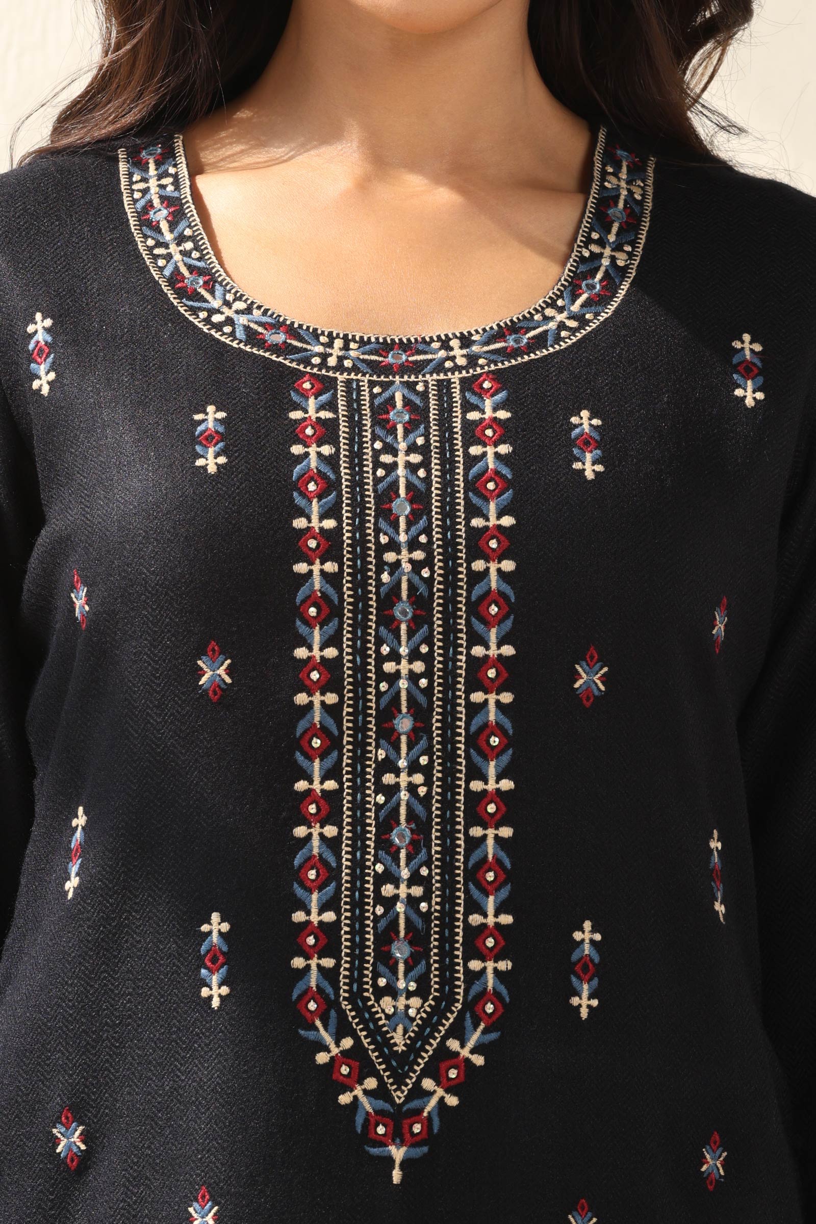 Surplus: Naadirah Zarina Faux Wool Kurta