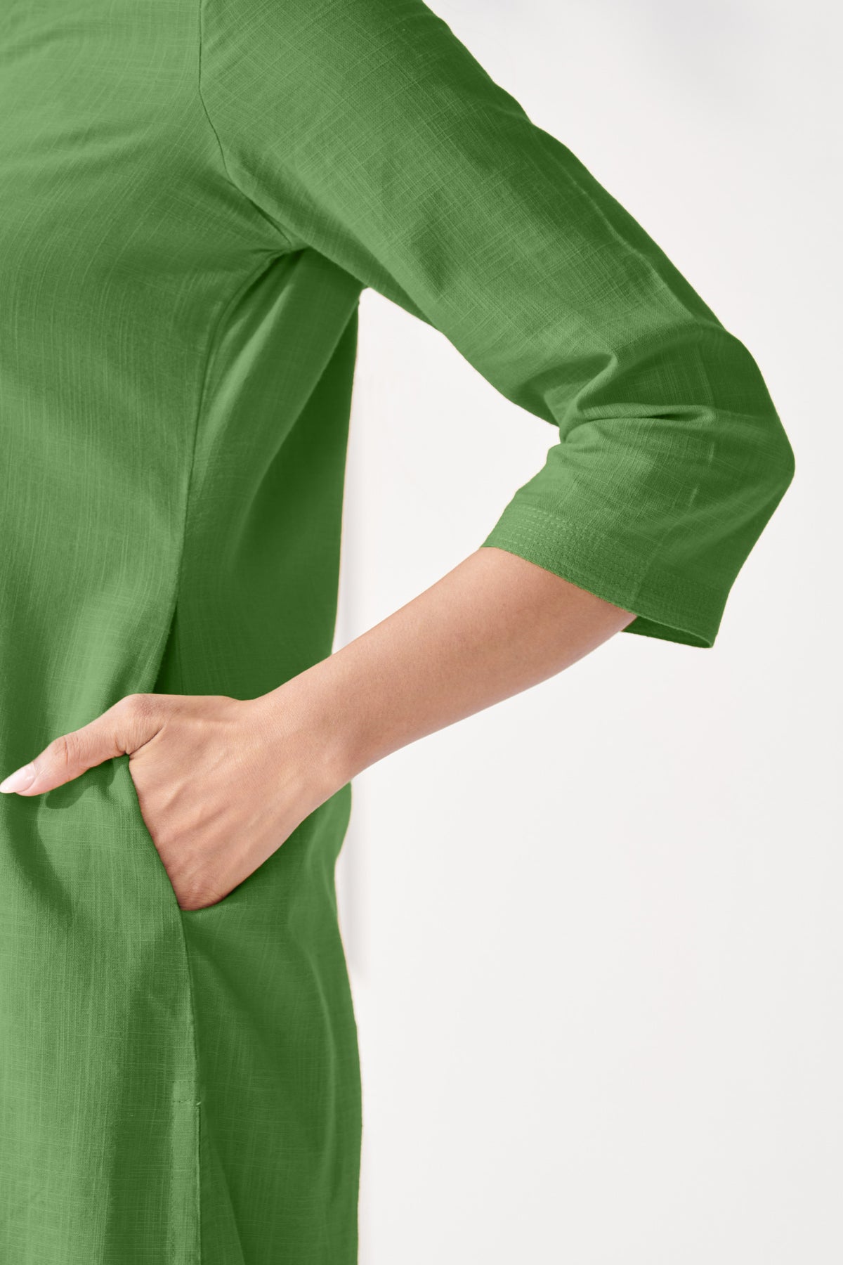 Roza Naima Green Kurta