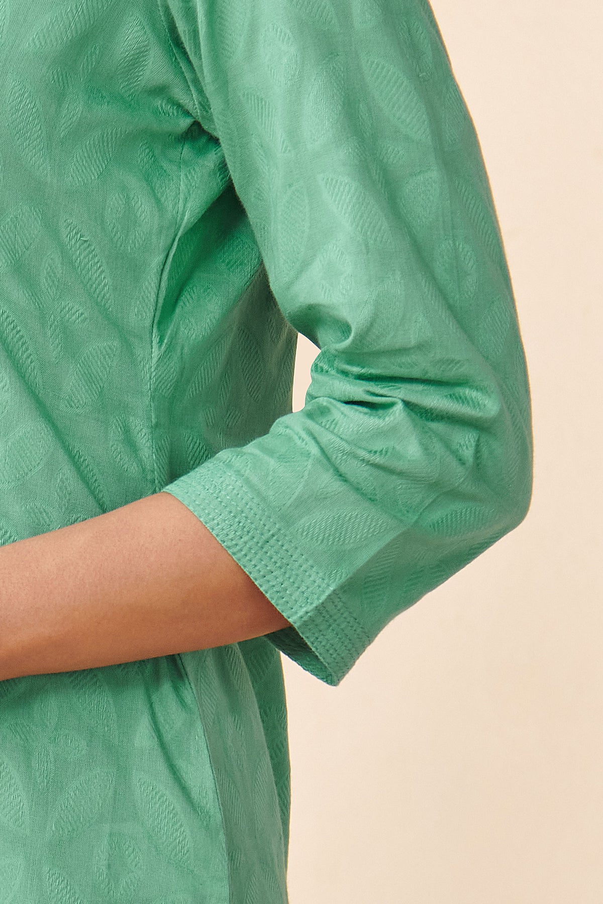Roza Maryam Sea Green Kurta