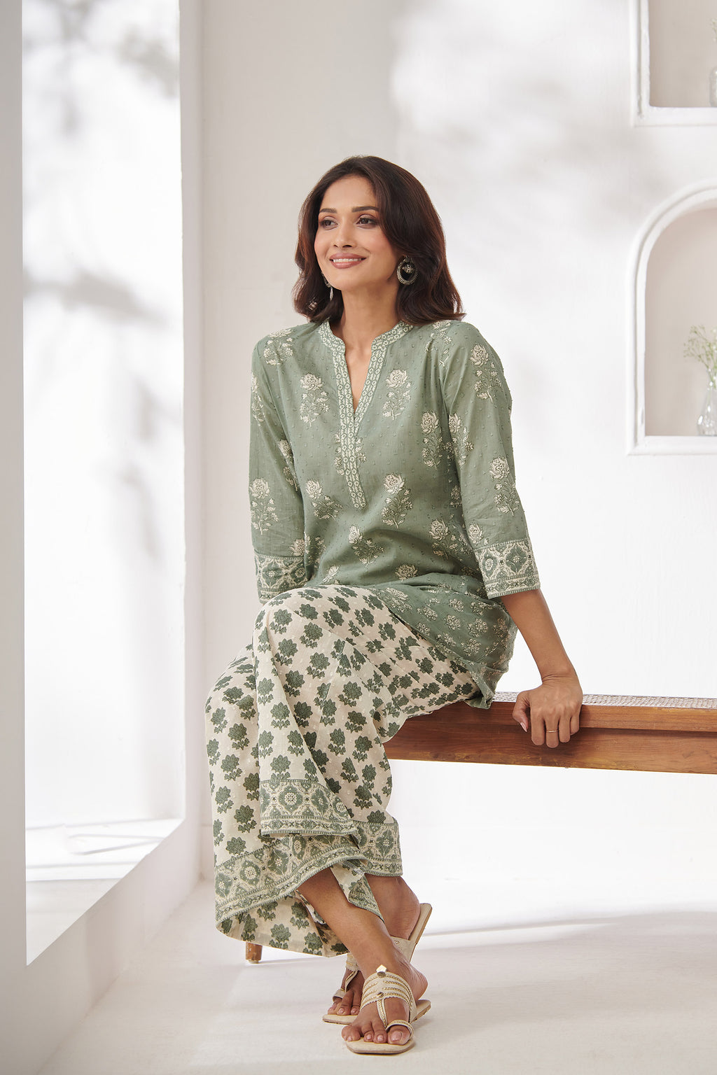 Surplus: Gulbarg Inaya Sanganeri Co-Ord Set