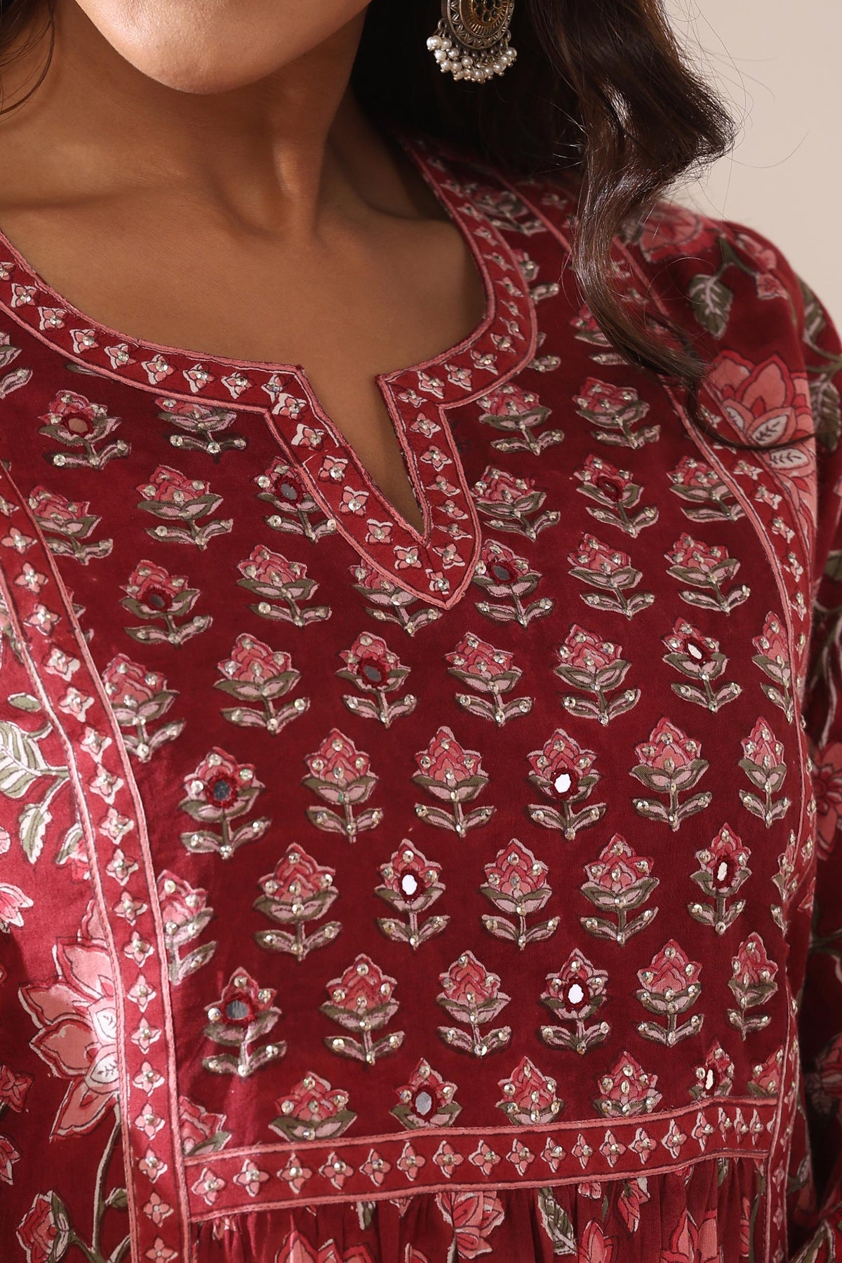 Gulbarg Nida Sanganeri Kurta