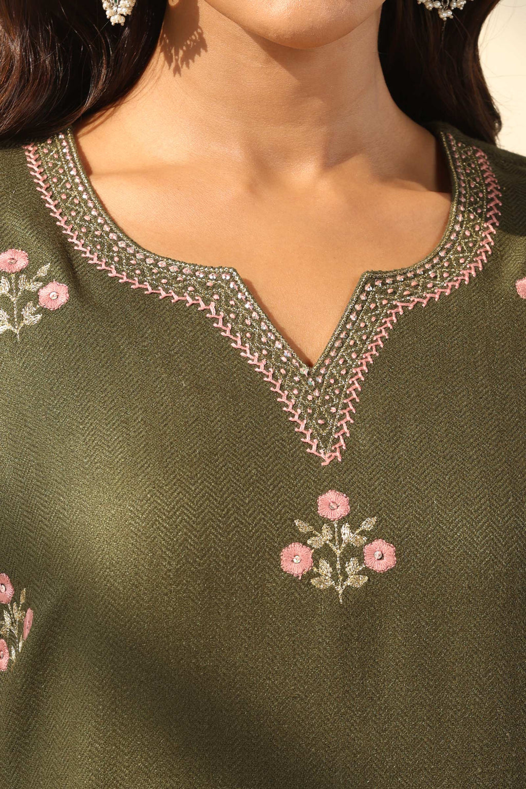 Naadirah Parisa Faux Wool Kurta