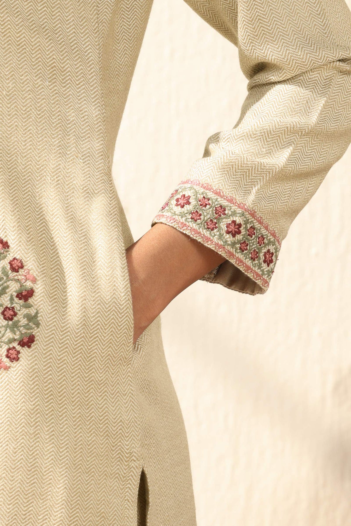 Naadirah Nahida Faux Wool Kurta