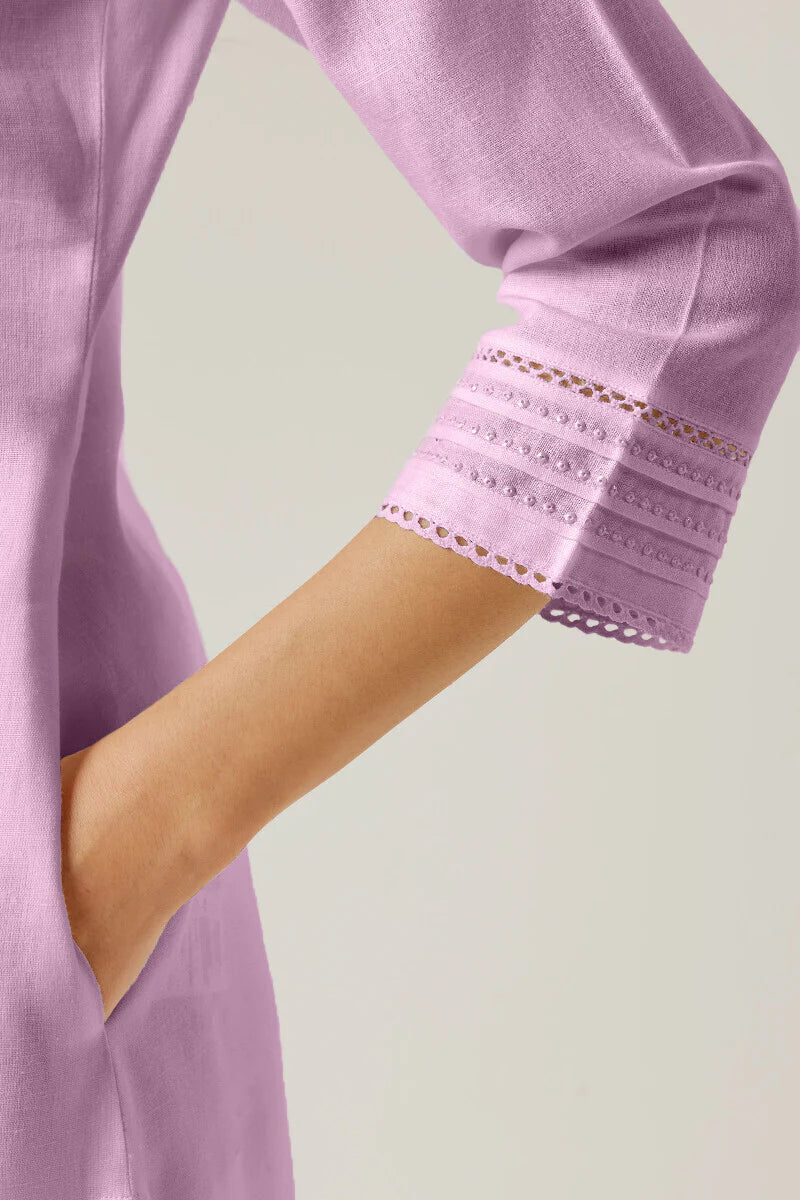 Surplus: Roza Seerat Lilac Kurta