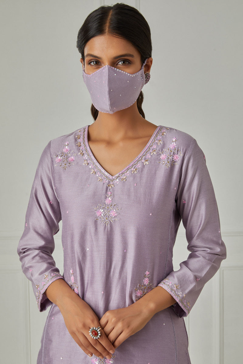 Sanaa Amaira Chanderi Kurta