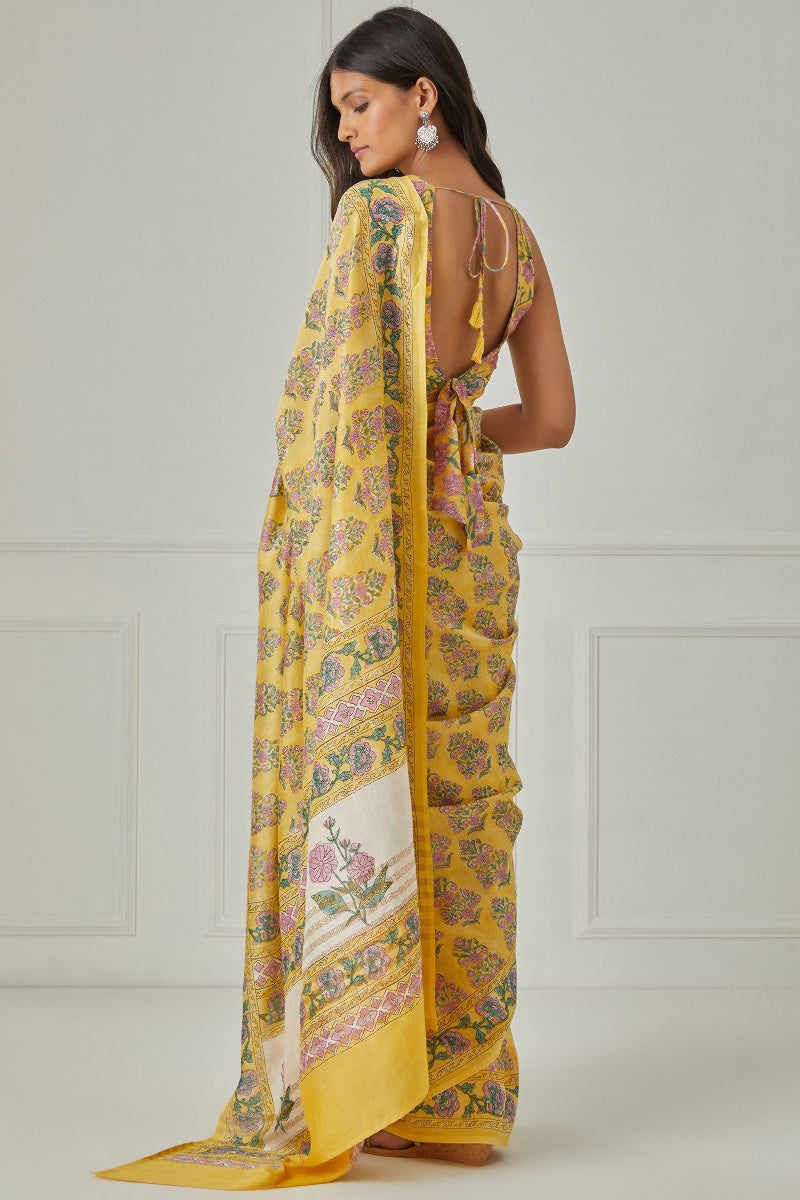 Sanaa Madeeha Chanderi Saree