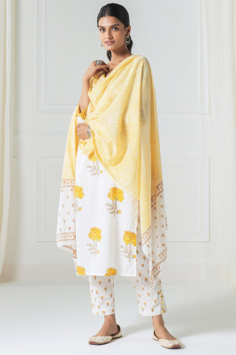 Gauhar Samaira Block Printed Dupatta