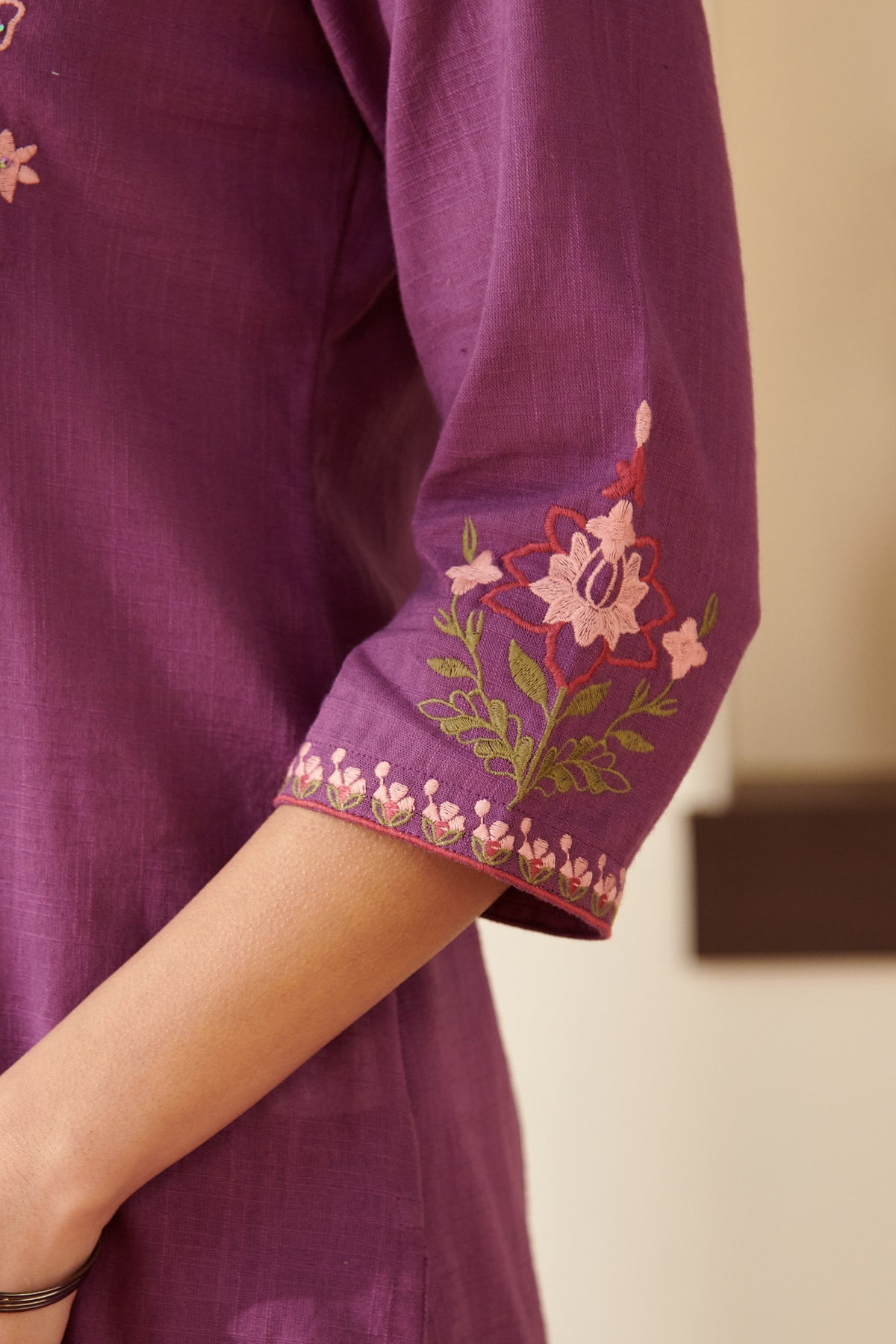 Mehraab Aalia Purple Kurta