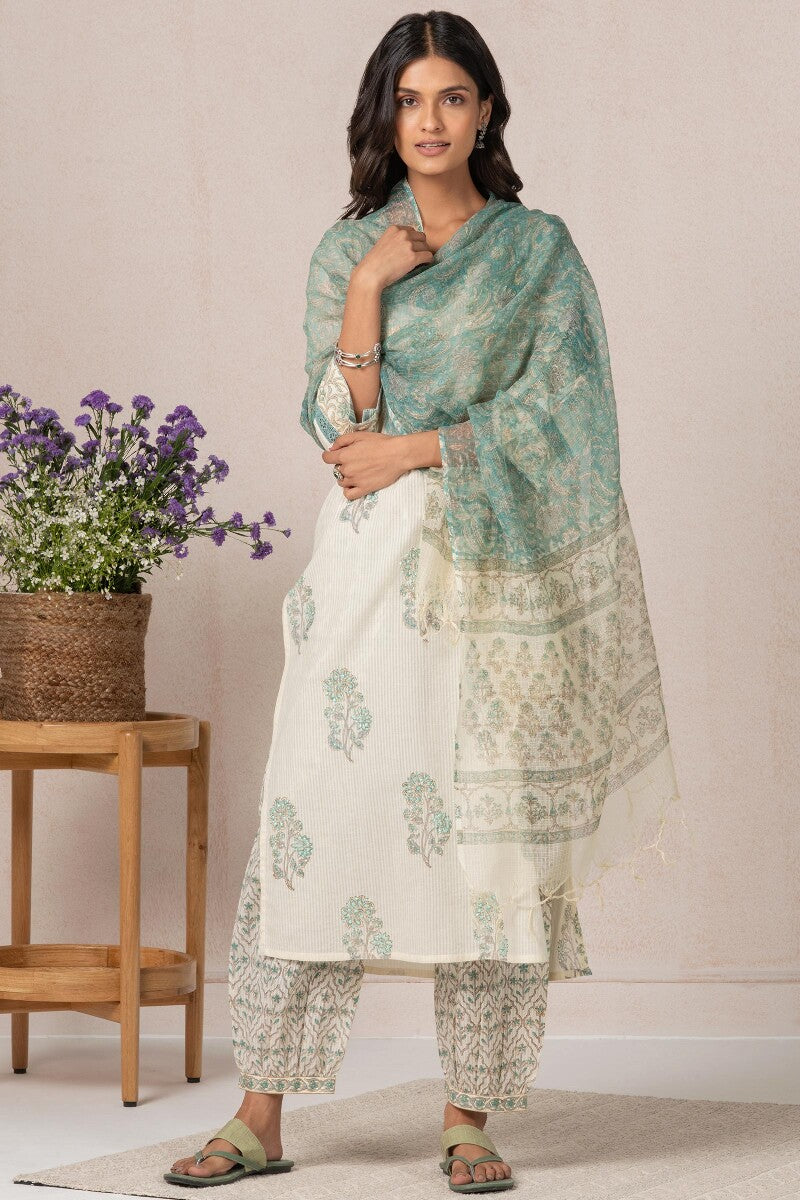 Nasrine Simar Sanganeri Kurta