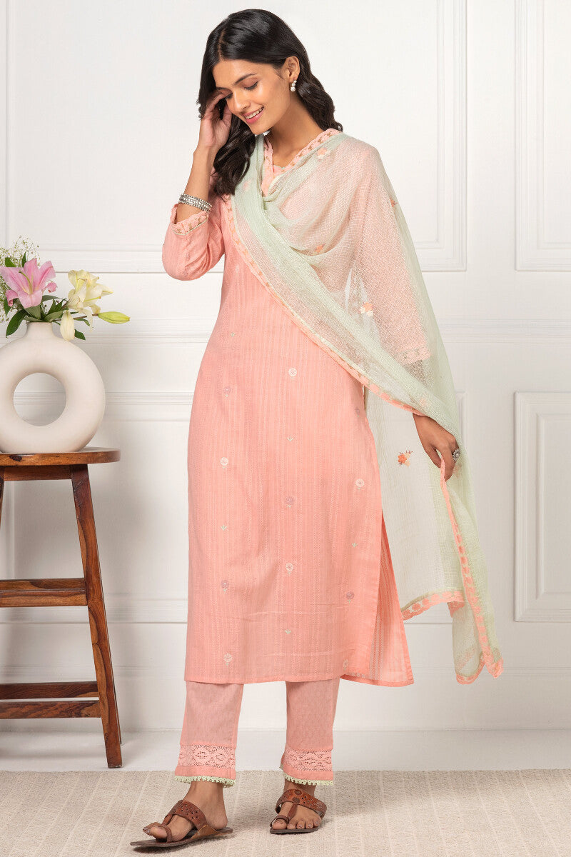 Gulnaz Ruhani Dobby Kurta