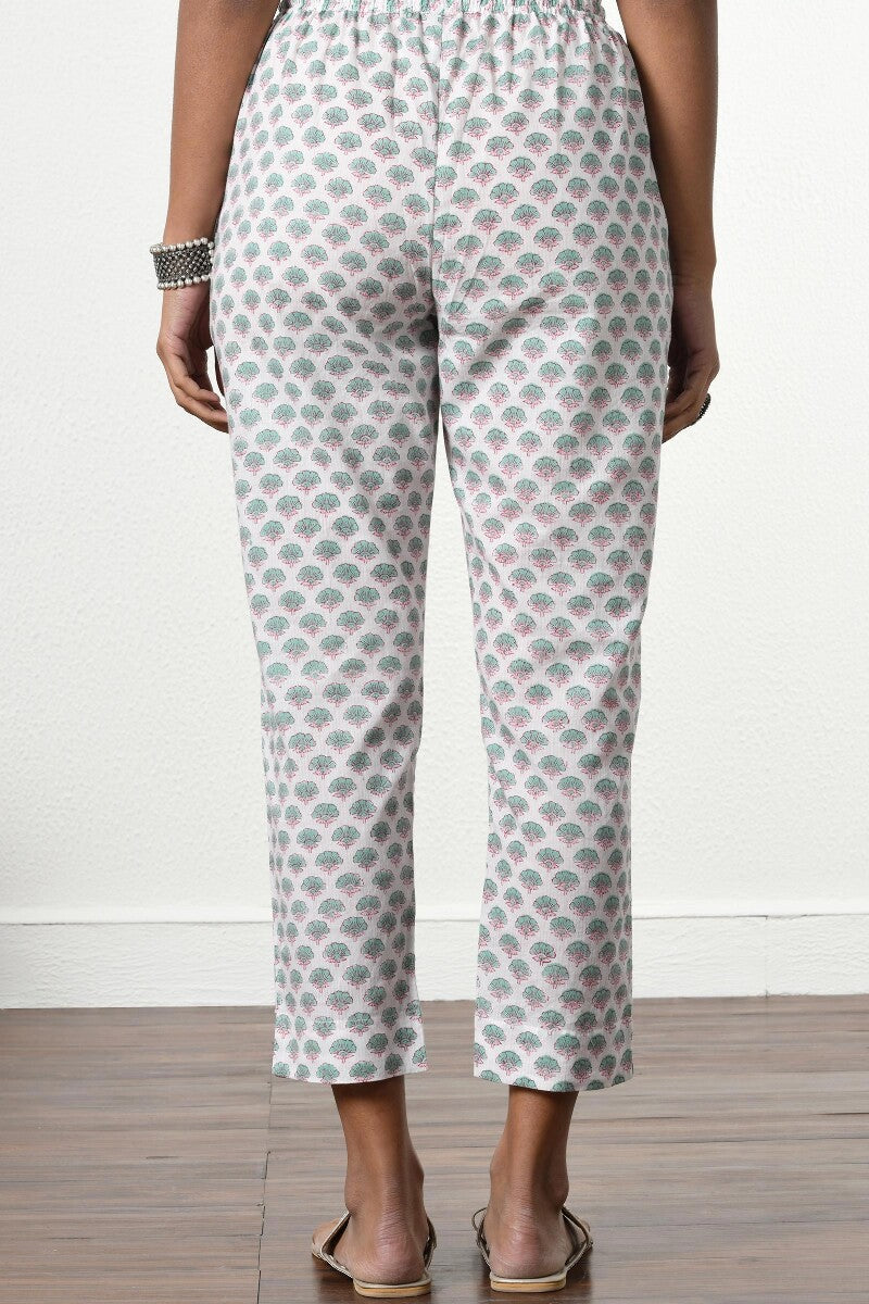 Roz Meher Shaheen Sanganeri Narrow Pants